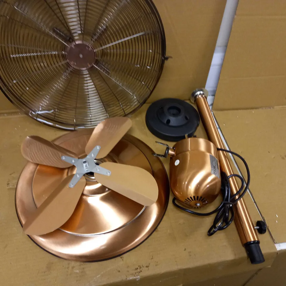TOWER COPPERT METAL PEDESTAL FAN WITH 3 SPEEDS