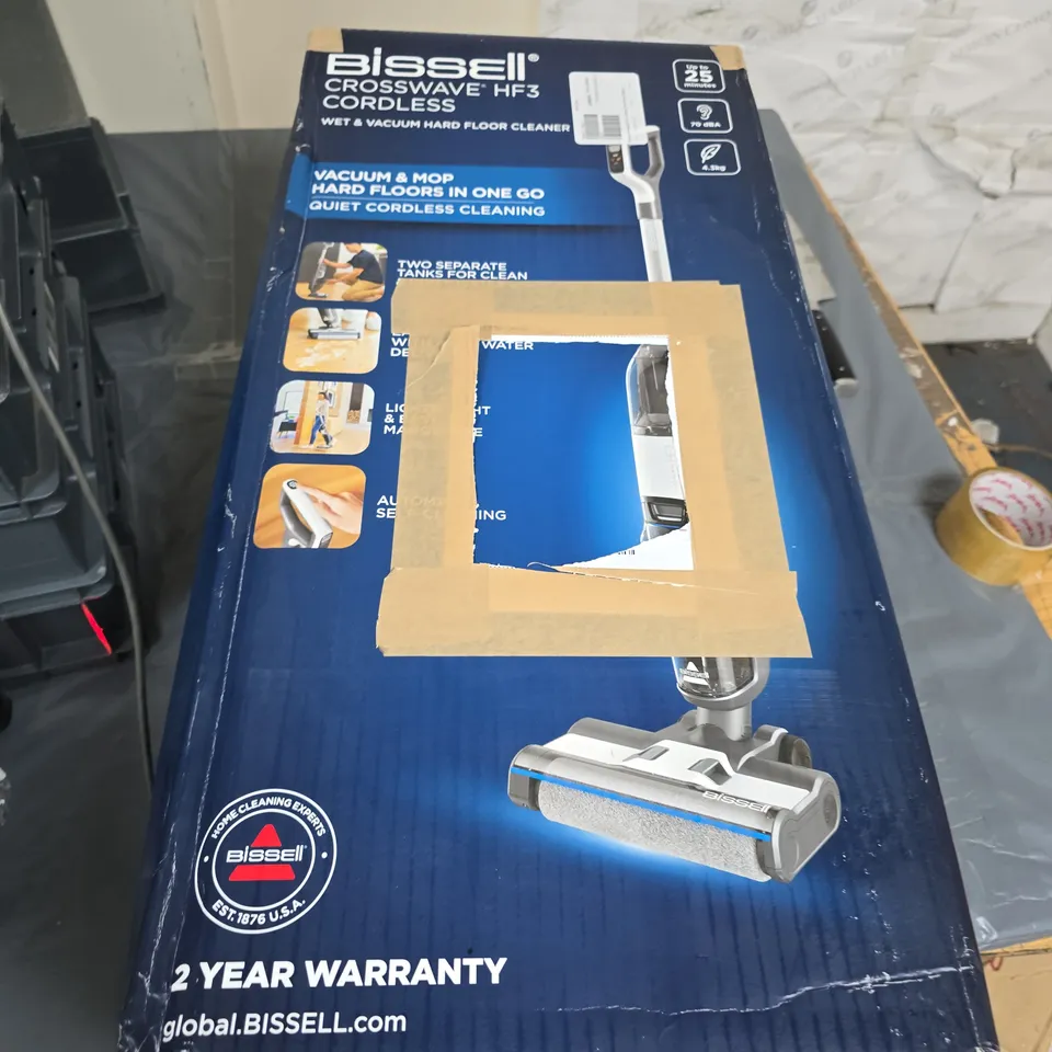 BISSELL CROSSWAVE HF3 CORDLESS HARD FLOOR CLEANER