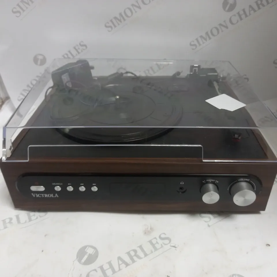 VICTROLA VTA-65 3-IN-1 BLUETOOTH TURNTABLE 