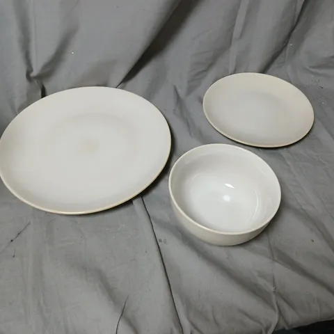 NATURAL RENNES 12-PIECE REACTIVE GLAZE DINNERWARE SET 