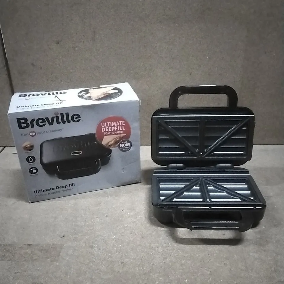 BOXED BREVILLE VST082 ULTIMATE DEEP FILL SANDWICH TOASTER