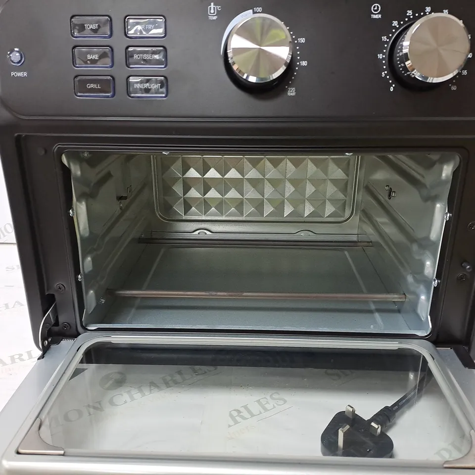 BOXED COOK'S ESSENTIAL 21-LITRE AIRFRYER OVEN IN BLACK