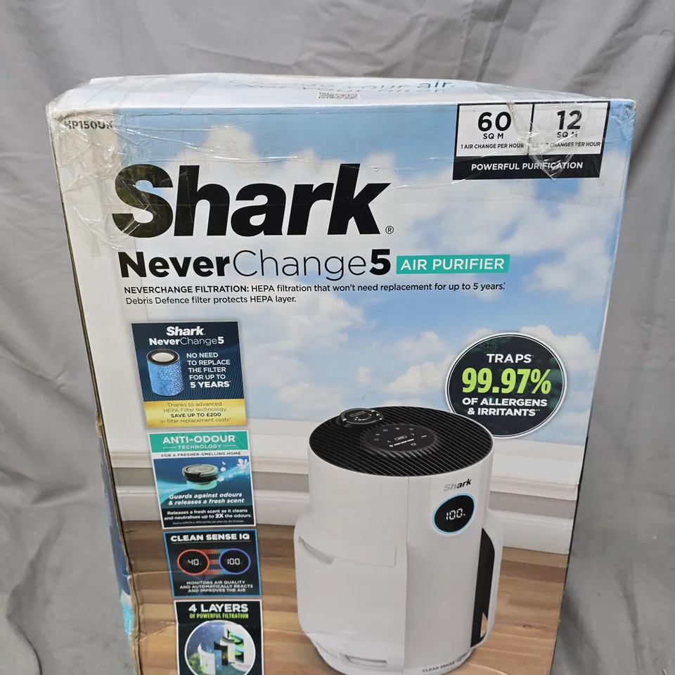 SHARK NEVERCHANGE5 HEPA AIR PURIFIER HP150UK