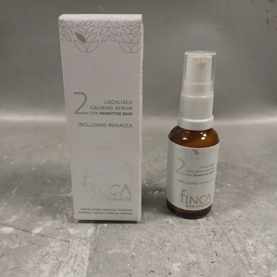 BOXED FINCA SKIN ORGANICS CALMIN SERUM 2 SOR SENSITIVE SKIN 30ML