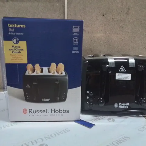 BOXED RUSSELL HOBBS TOASTER