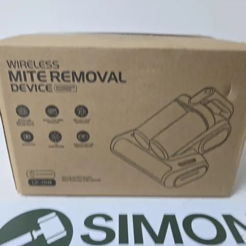 WIRELESS MITE REMOVAL DEVICE – HANDHELD VACUUM