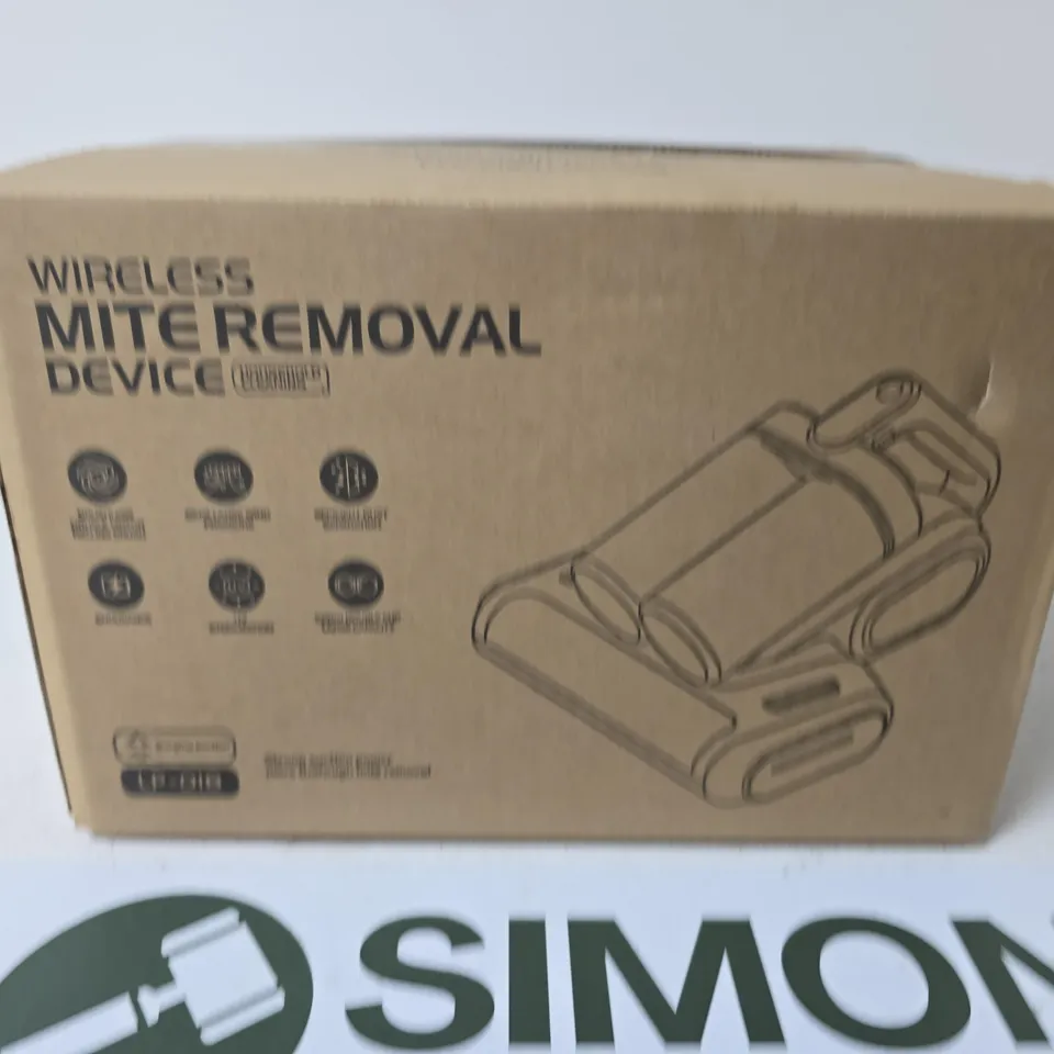 WIRELESS MITE REMOVAL DEVICE – HANDHELD VACUUM