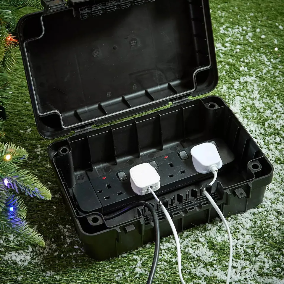 FESTIVE LARGE WEATHERPROOF CONNECTION BOX