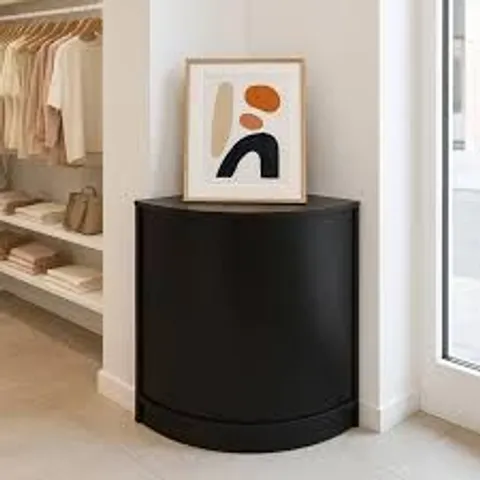 BOXED RETAIL SHOP CORNER COUNTER CM60 - BLACK