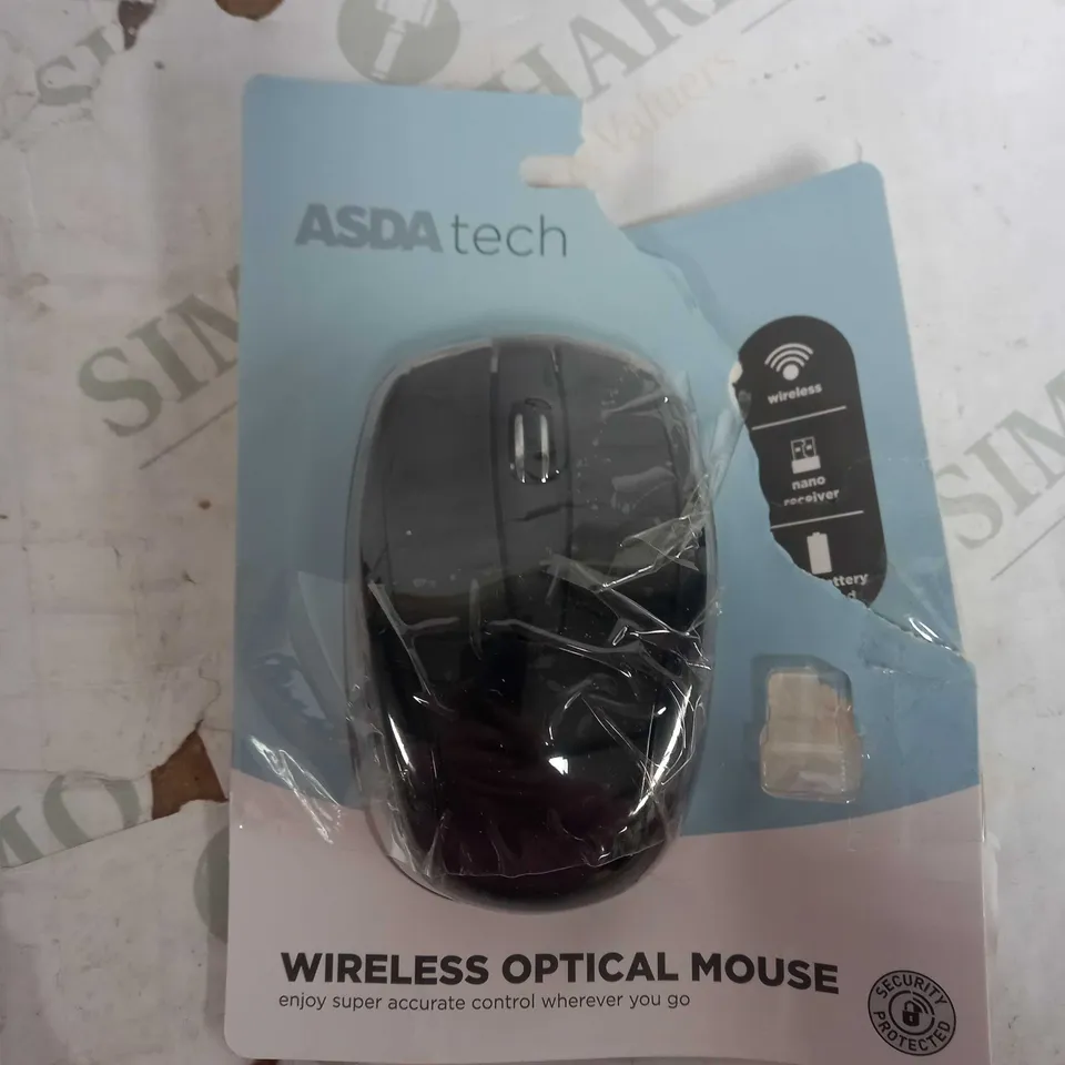 ASDA TECH WIRELESS OPTICAL MOUSE