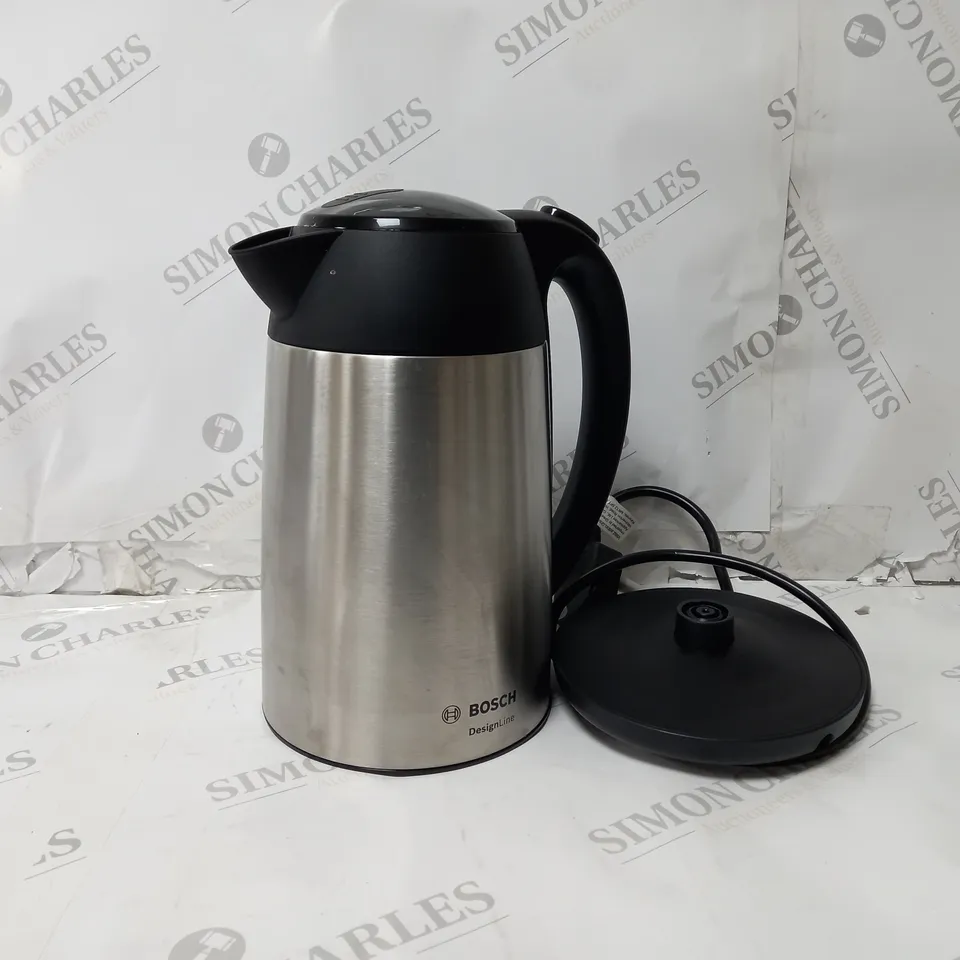 BOXED BOSCH DESIGN LINE KETTLE - TWK3P420GB RRP £39