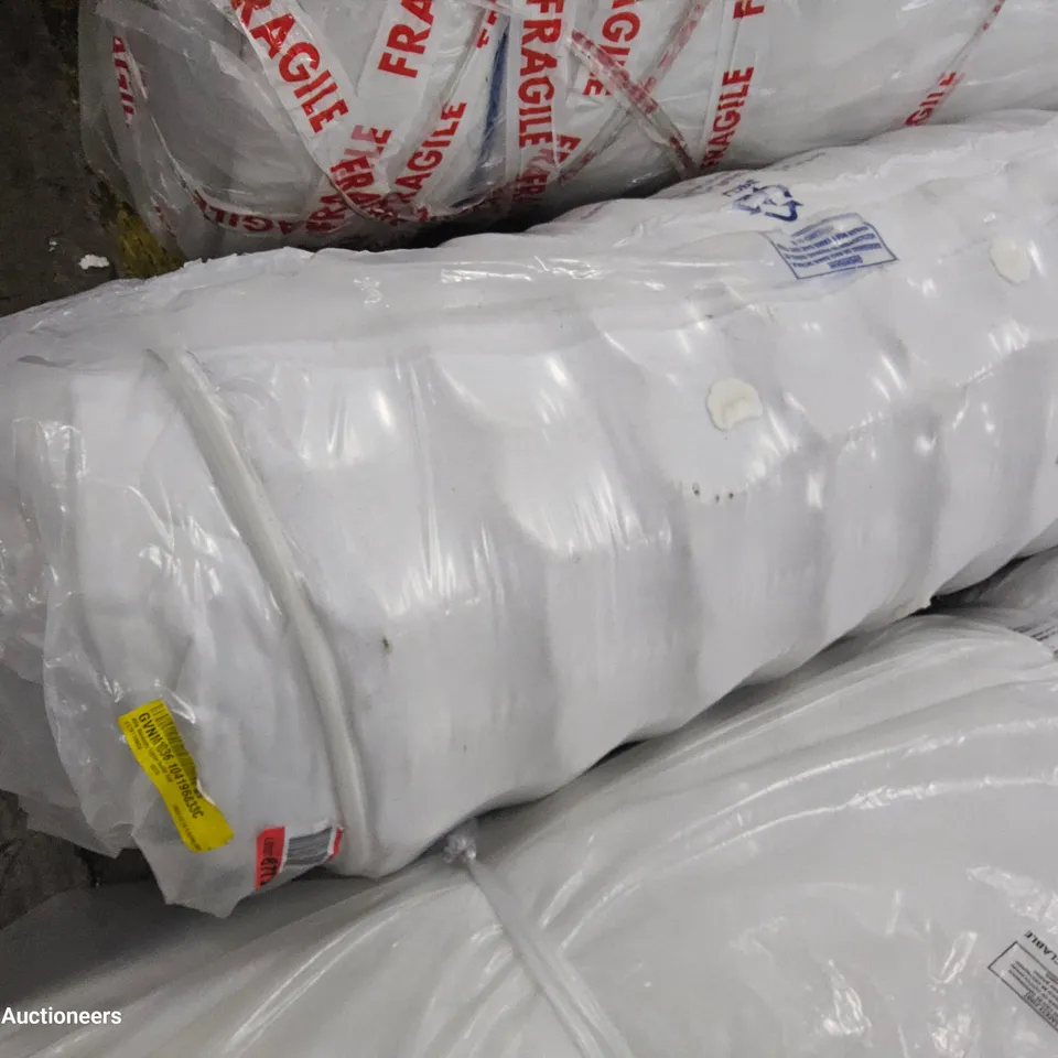 QUALITY BAGGED 3' SINGLE ALIE SERENITY EGYPTIAN COTTON COIL MATTRESS 