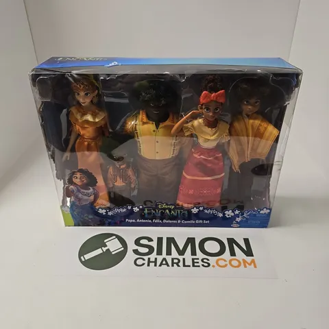 BOXED DISNEY ENCANTO PEPA, ANTONIO, FELIX, DOLORES & CAMILO GIFT SET