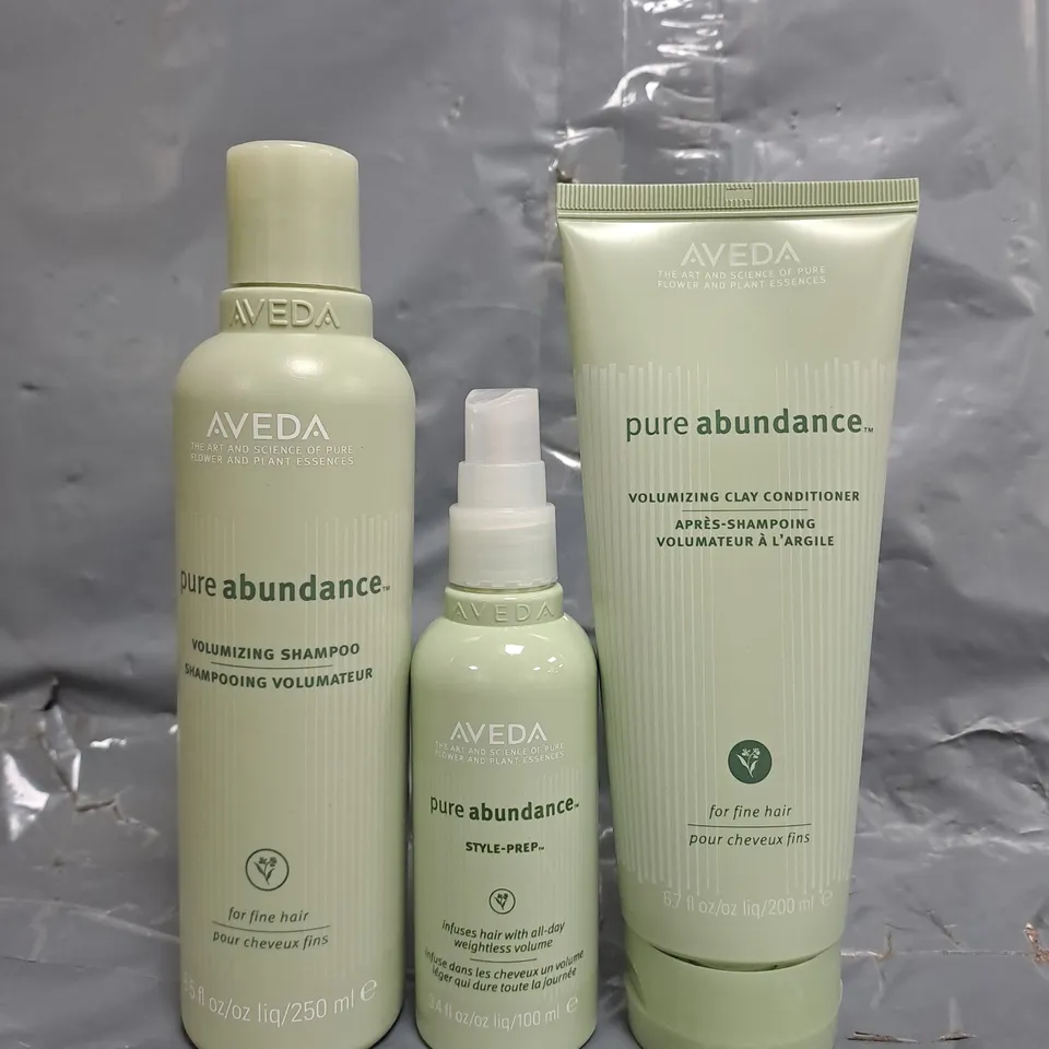 AVEDA PURE ABUNDANCE SHAMPOO & CONDITIONER SET