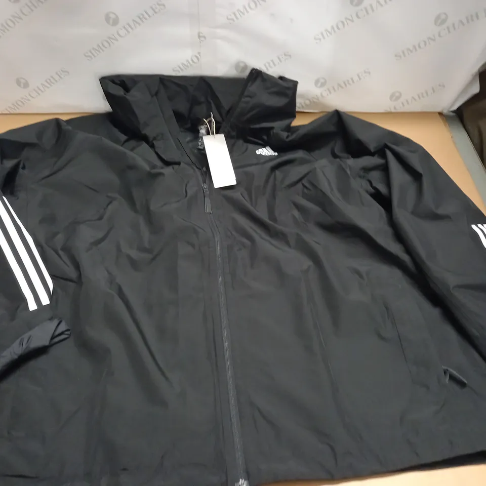 ADIDAS RAIN READY ZIP THROUGH COAT - 4X 32-34