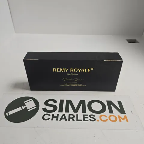 BOXED REMY ROYALE BY CLIPHAIR 16" NANO TIP OAK BRONDIE