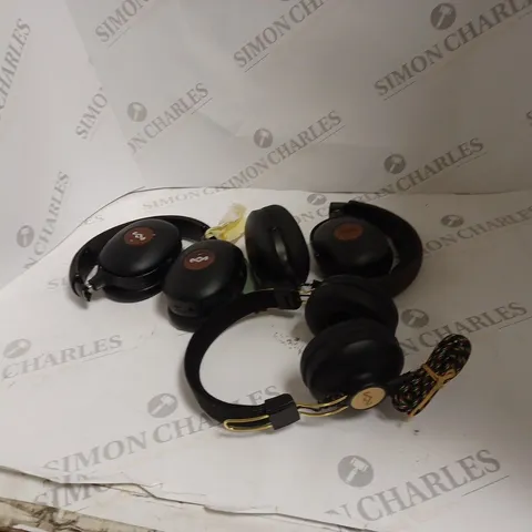APPROXIMATELY 5 HOUSE OF MARLEY HEADPHONES