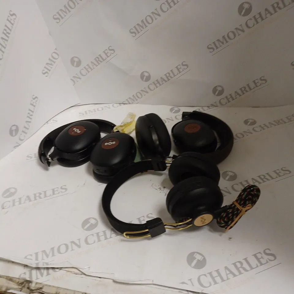 APPROXIMATELY 5 HOUSE OF MARLEY HEADPHONES