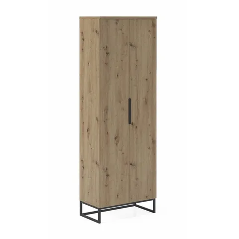 BOXED DAHMEN 2 DOOR WARDROBE (2 BOXES)