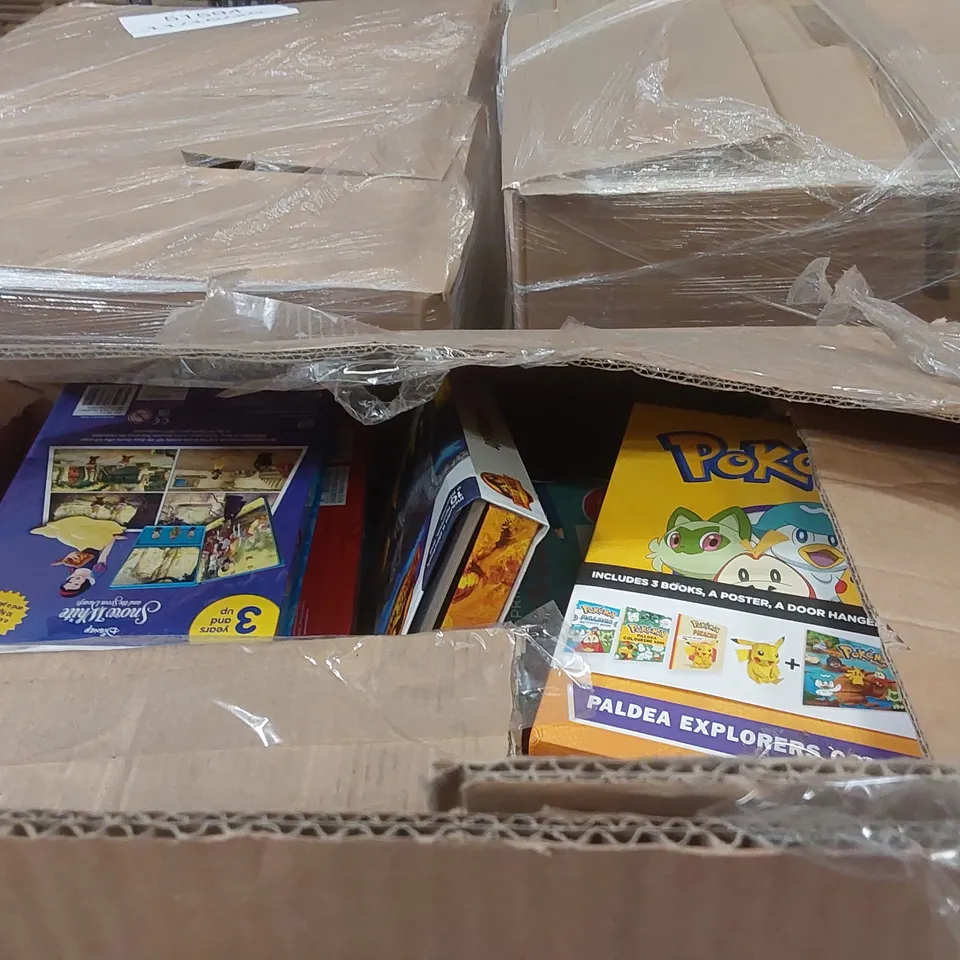 PALLET CONTAINING A LARGE QUANTITY OF ASSORTED CHILDREN'S BOOKS AND RELATED ITEMS