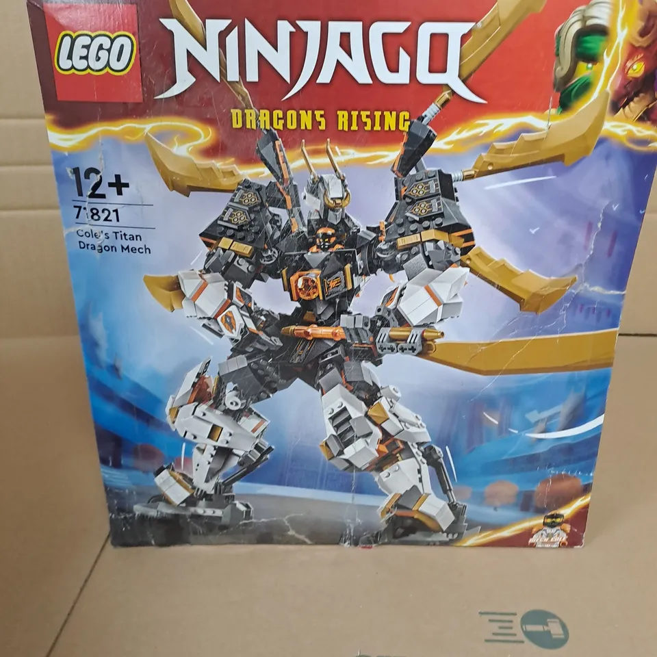 LEGO NINJAGO DRAGONS RISING COLES TITAN DRAGON MECH - 71821