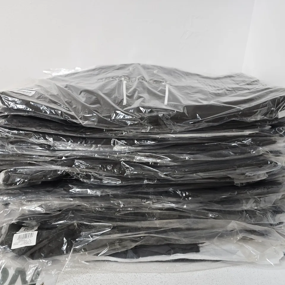 BOX OF APPROXIMATELY 18 BRAND NEW REGATTA KULTON COAT - BLACK - SIZE UK 14/16