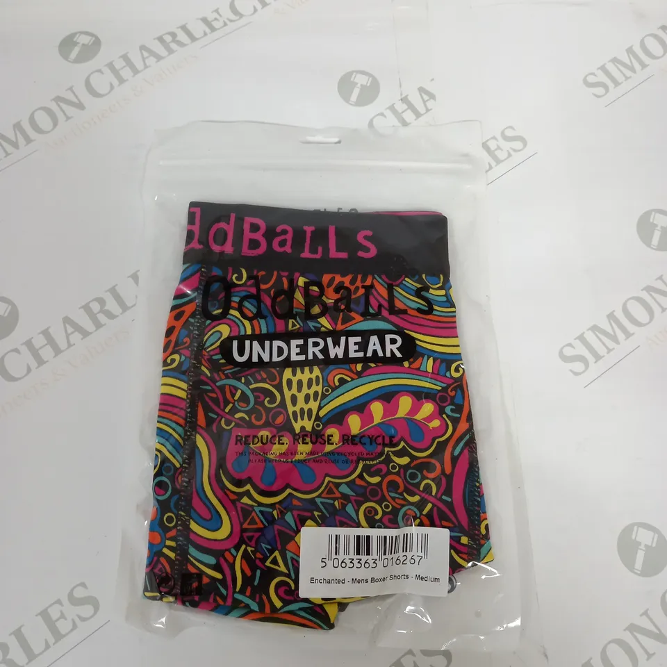 ODDBALLS MENS BOXER SHORTS SIZE M