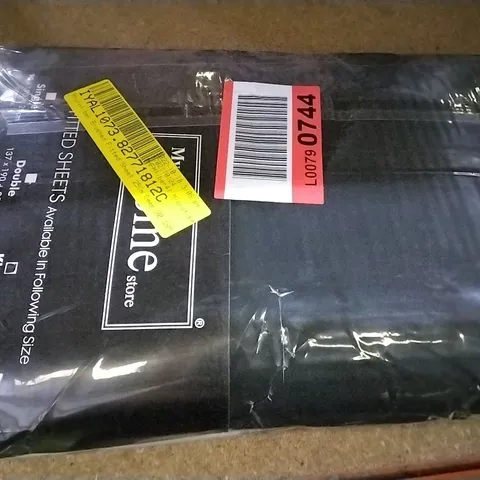 MICROFIBRE BRUSHED FITTED SHEET 25CM DEEP