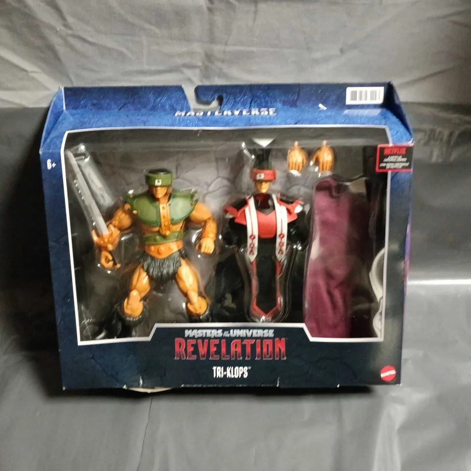 MASTERS OF THE UNIVERSE REVELATION TRI-KLOPS ACTION FIGURE – BOXED