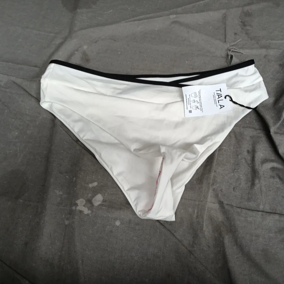 TALA WRAP WAIST CHEEKY BRIEFS – CREAM, EXTRA LARGE