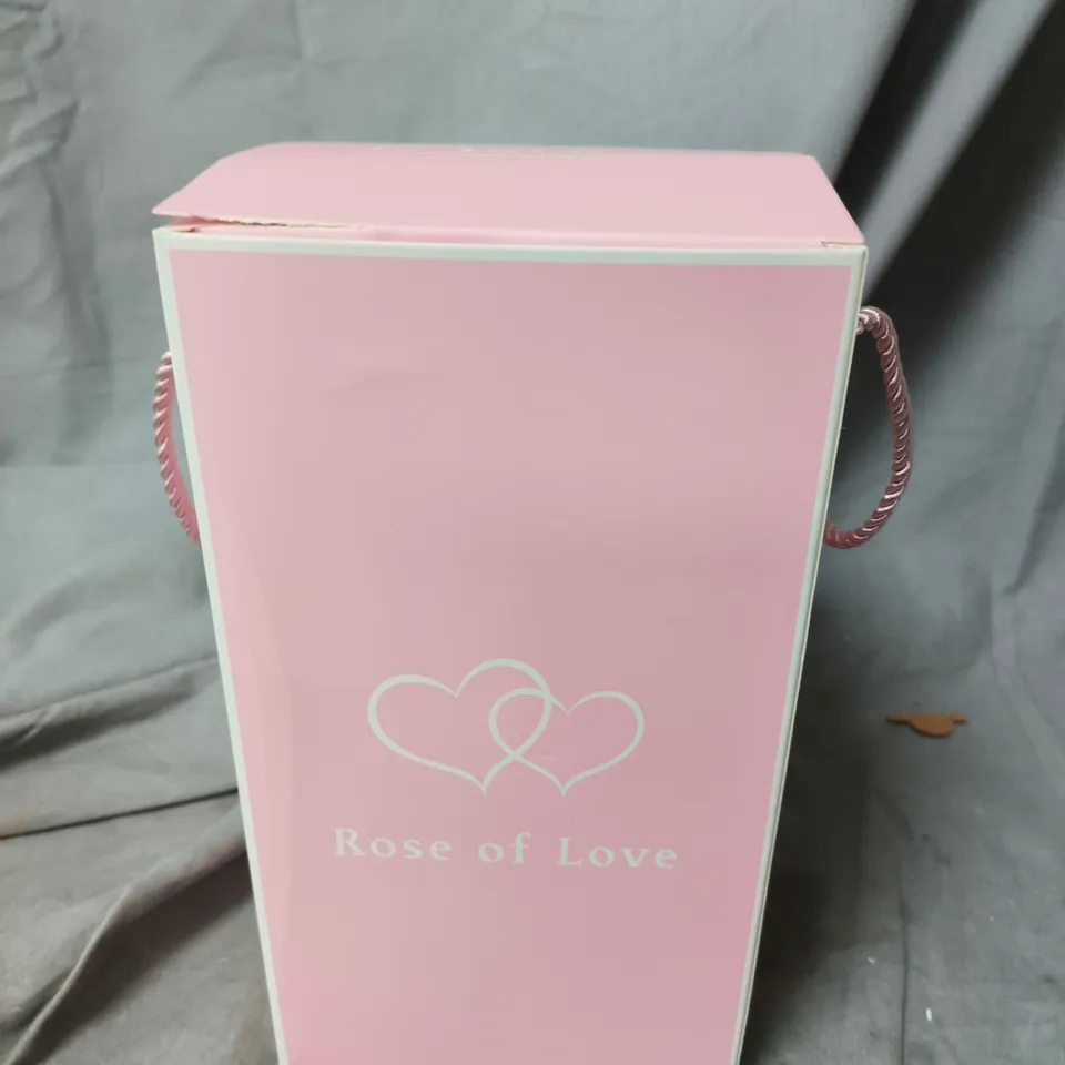 ROSE OF LOVE LED ROSE IN A GLASS DOME