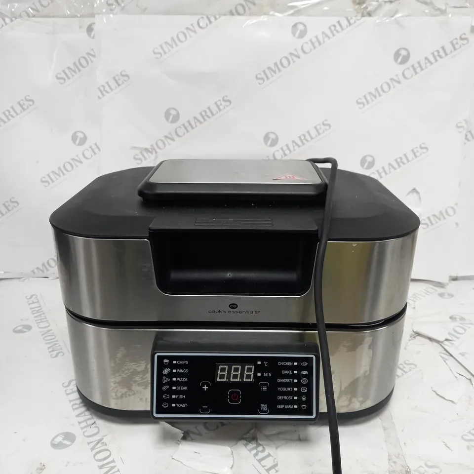 BOXED COOK'S ESSENTIALS GRILL & AIRFRYER 5.5L