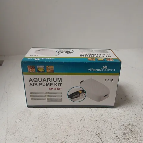 ALLPONDSOLUTIONS AQUARIUM AIR PUMP KIT AP-3-KIT