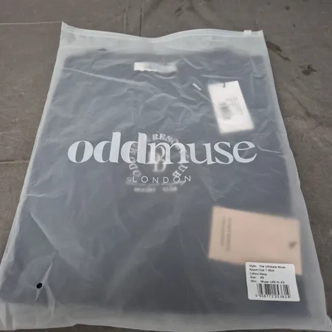 MUSE β THE ULTIMATE MUSE RESORT CLUB T-SHIRT, NAVY, UK 8 (XS)