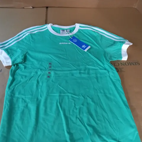 ADIDAS GREEN T-SHIRT - UK6