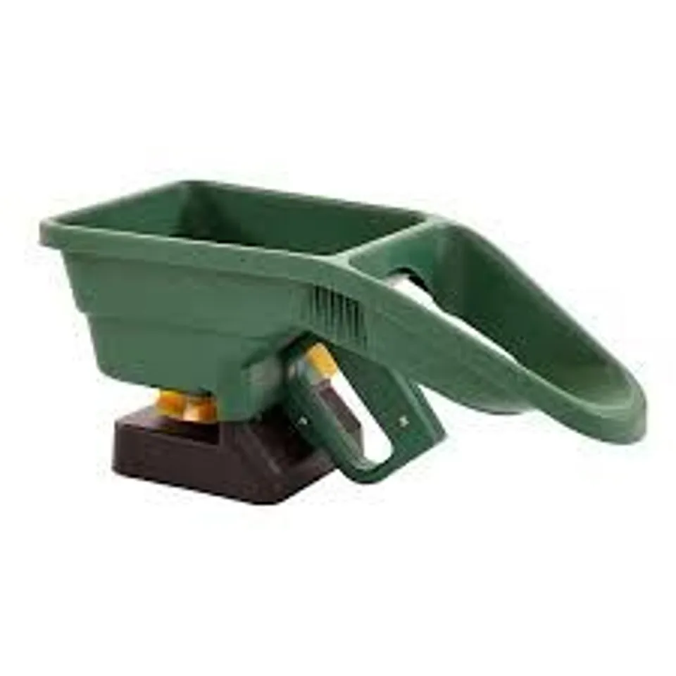 OYPLA GREEN HANDHELD GARDEN LAWN GRASS FEEDER