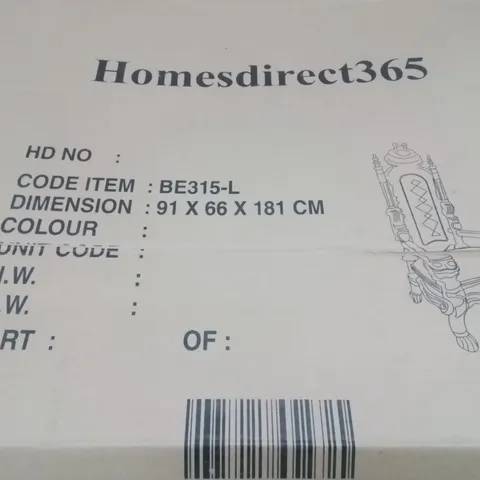BRAND NEW HOMESDIRECT365 LARGE DECORATIVE THRONE