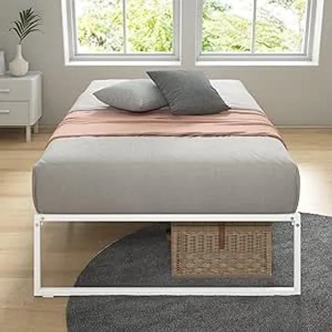 ZINUS 3FT SINGLE BED FRAME LORELEI -90X190CM-WHITE COLOR