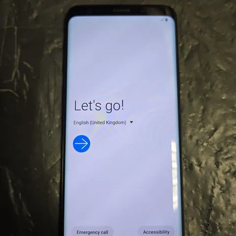 SAMSUNG GALAXY S9 MOBILE PHONE - BLACK 