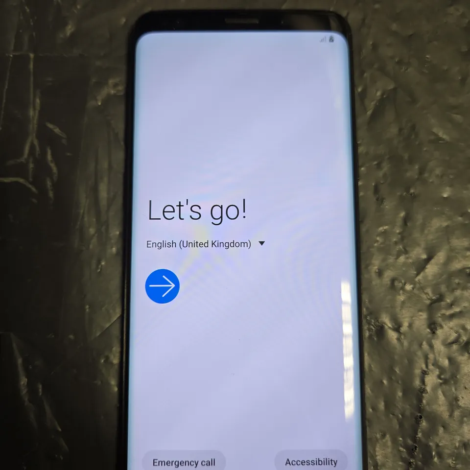SAMSUNG GALAXY S9 MOBILE PHONE - BLACK 