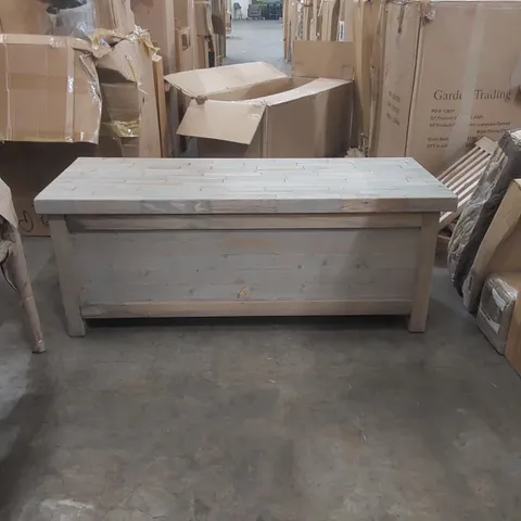 BOXED ALDSWORTH STORAGE BENCH