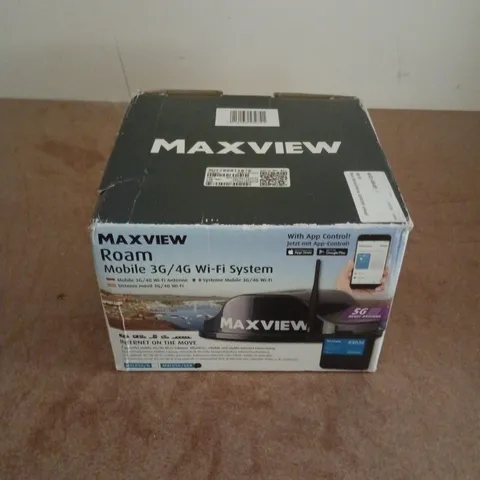 BOXED ,AXVIEW ROAM MOBILE WIFI SYSTEM