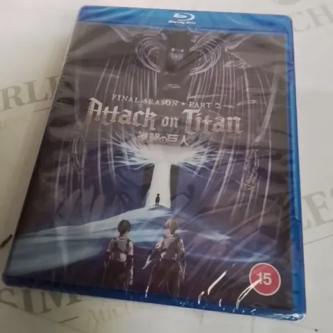 BOXED AND SEALED ATTACK ON TITAN BLU-RAY DVD 