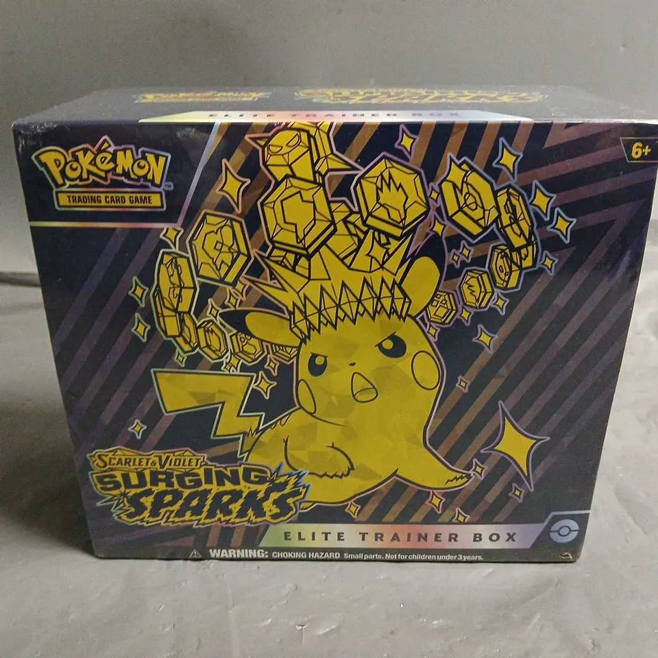 SEALED POKEMON SCARLETT AND VIOLET SURGING SPARKS ELITE TRAINER BOX