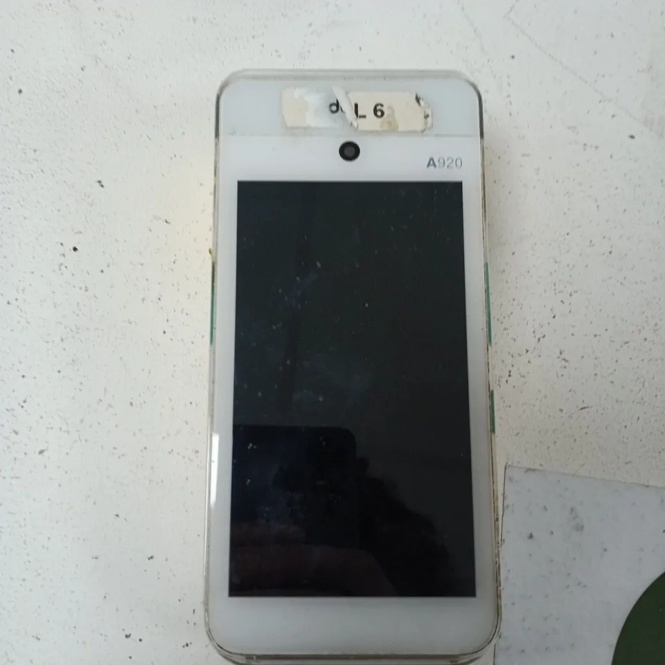 PAX A920 ANDROID MOBILE PAYMENT TERMINAL – WHITE (MODEL A920)