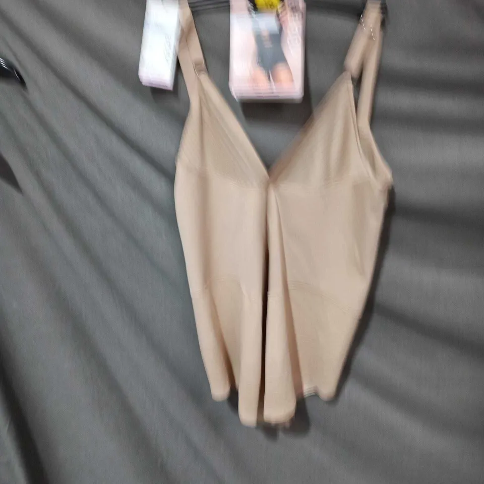M&S BODY DEFINE FIRM CONTROL SHAPEWEAR BODYSUIT – NUDE, SIZE 8-24