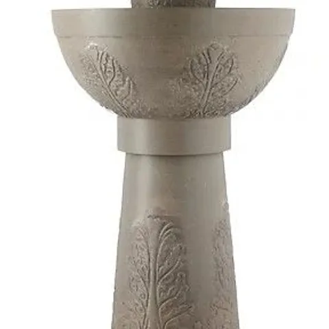 BERNINI LECCE CORDLESS 4 PIECE MODULAR AGED EFFECT FOUNTAIN TAUPE