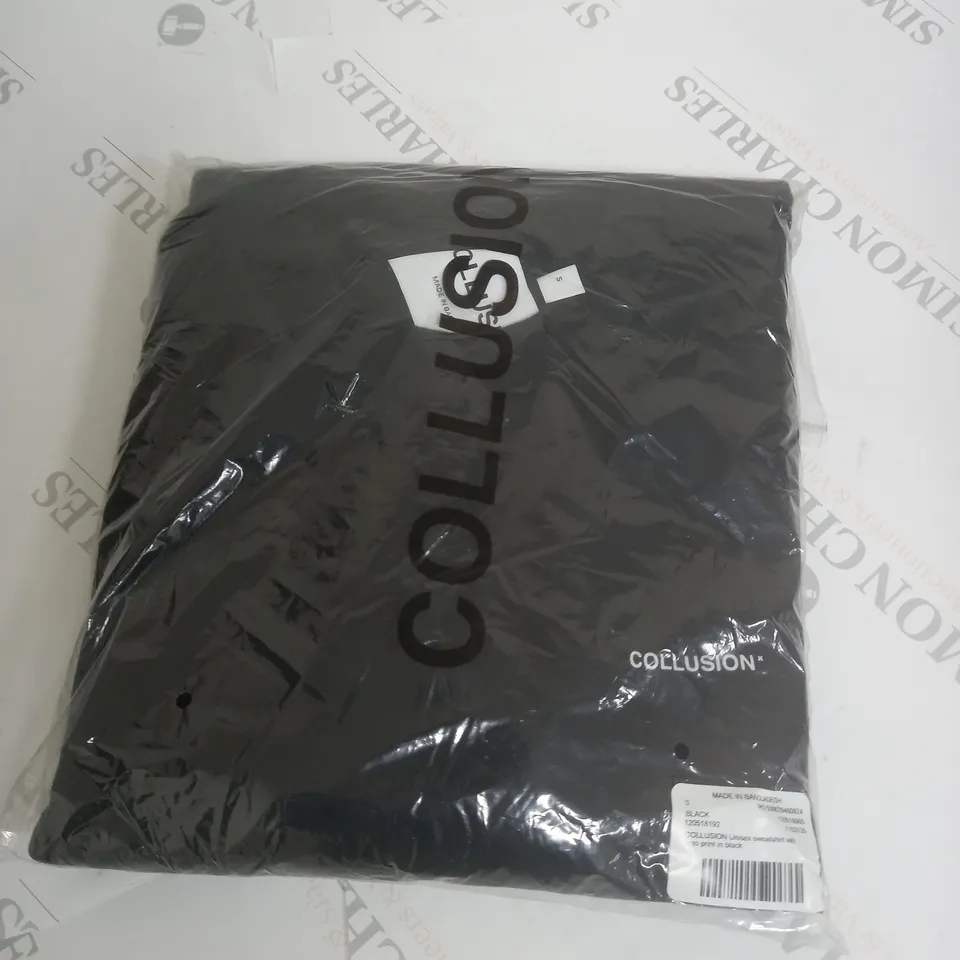 COLLISION LOGO SWEATSHIRT SIZE S