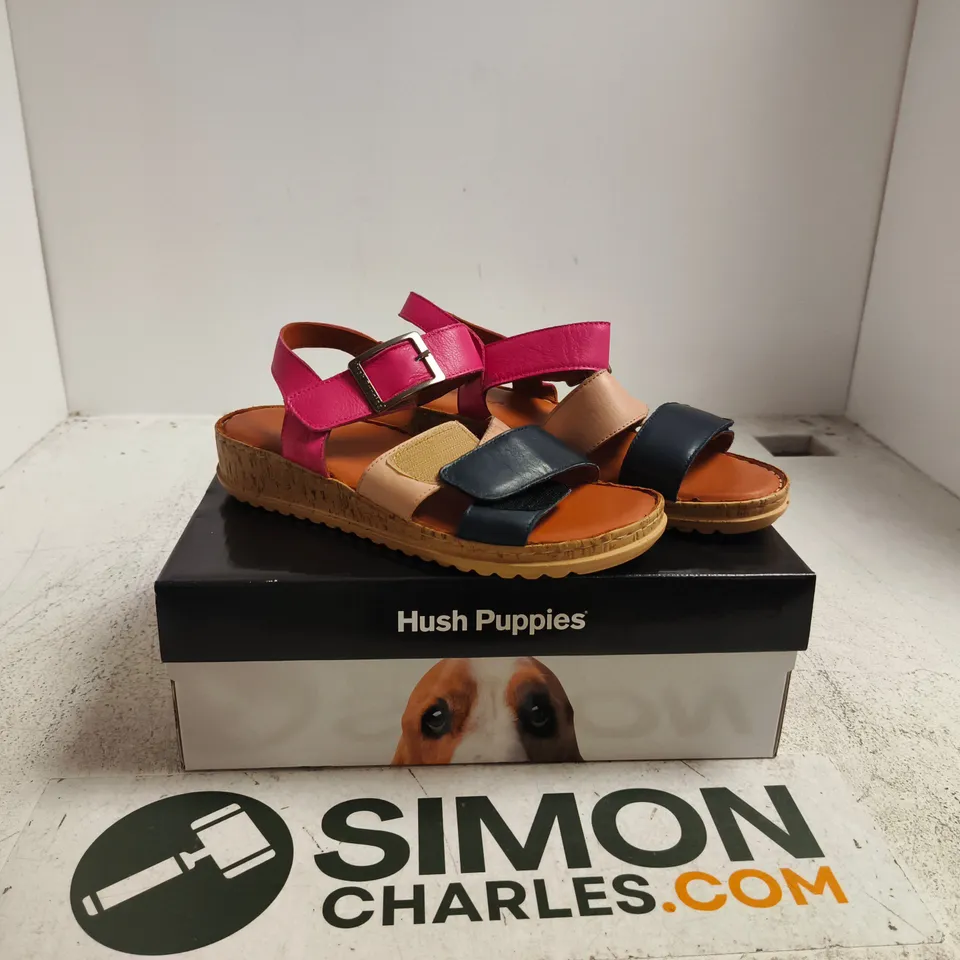 HUSH PUPPIES ELIANA SANDAL – WOMEN'S, FUCHSIA, UK 6