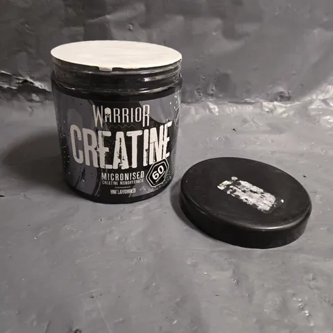 SEALED WARRIOR MICRONISED CREATINE UNFLAVOURED 60 SERVINGS